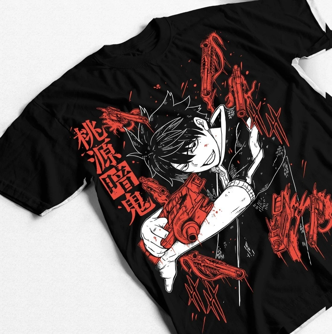 Camiseta de Anime de Terror de Gran Demanda para el Año Nuevo 2026, Camiseta con Diseño de Arte de Anime de Tougen Anki Ichinose Shiki, Camiseta Resistente para Hombre