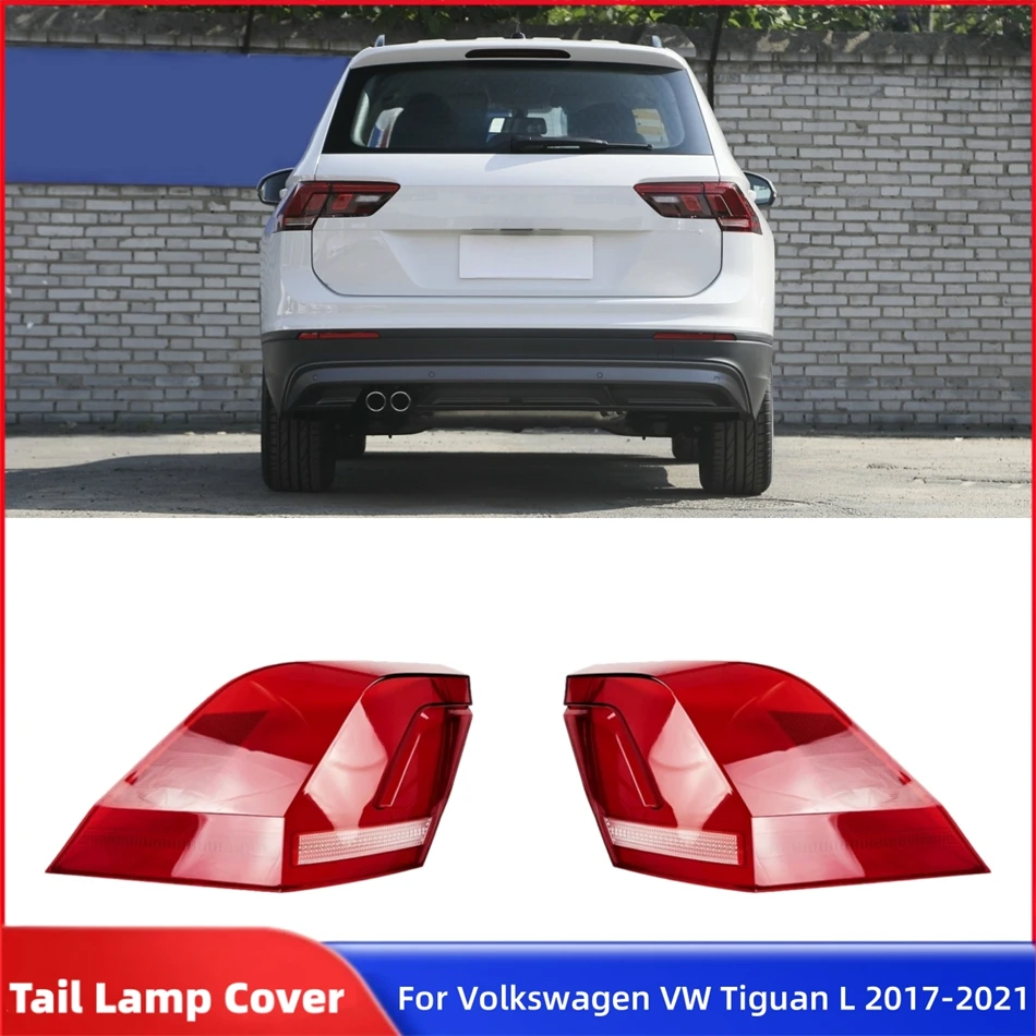

For Volkswagen VW Tiguan L 2017 2018 2019 2020 2021 Car Rear Light Accessories Accessory Cars Rear Lamp Shell Lens Glass Shell