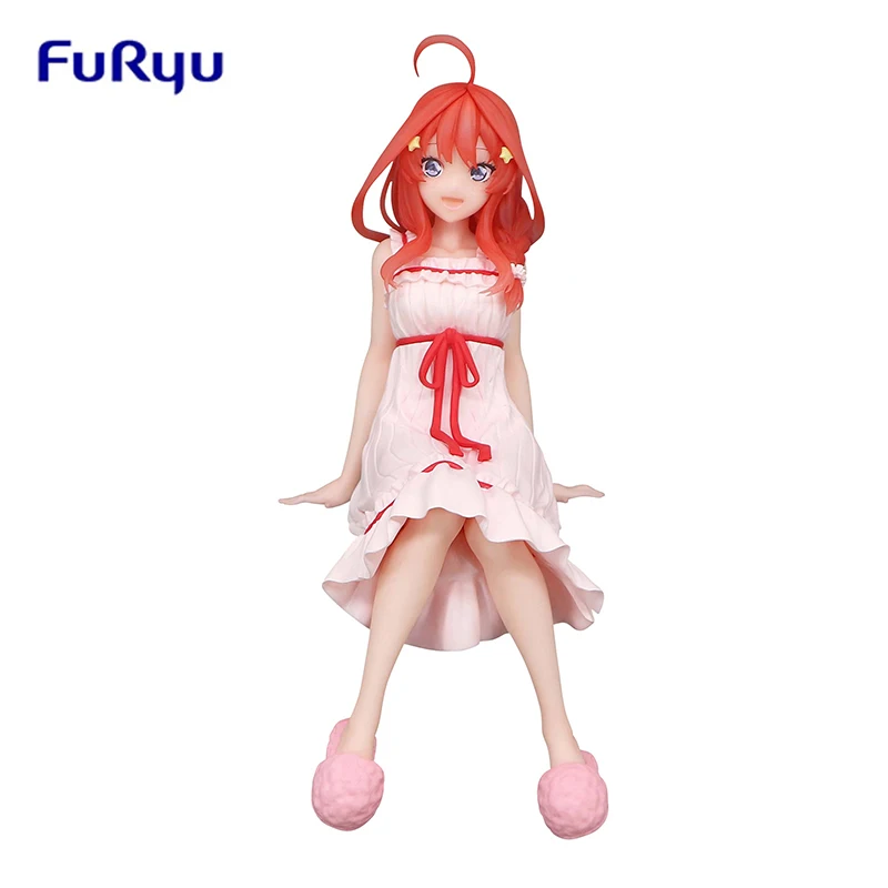 

Original FuRyu The Quintessential Quintuplets Nakano Itsuki Longuette ver PVC Anime Figure Action Figures Model Toys