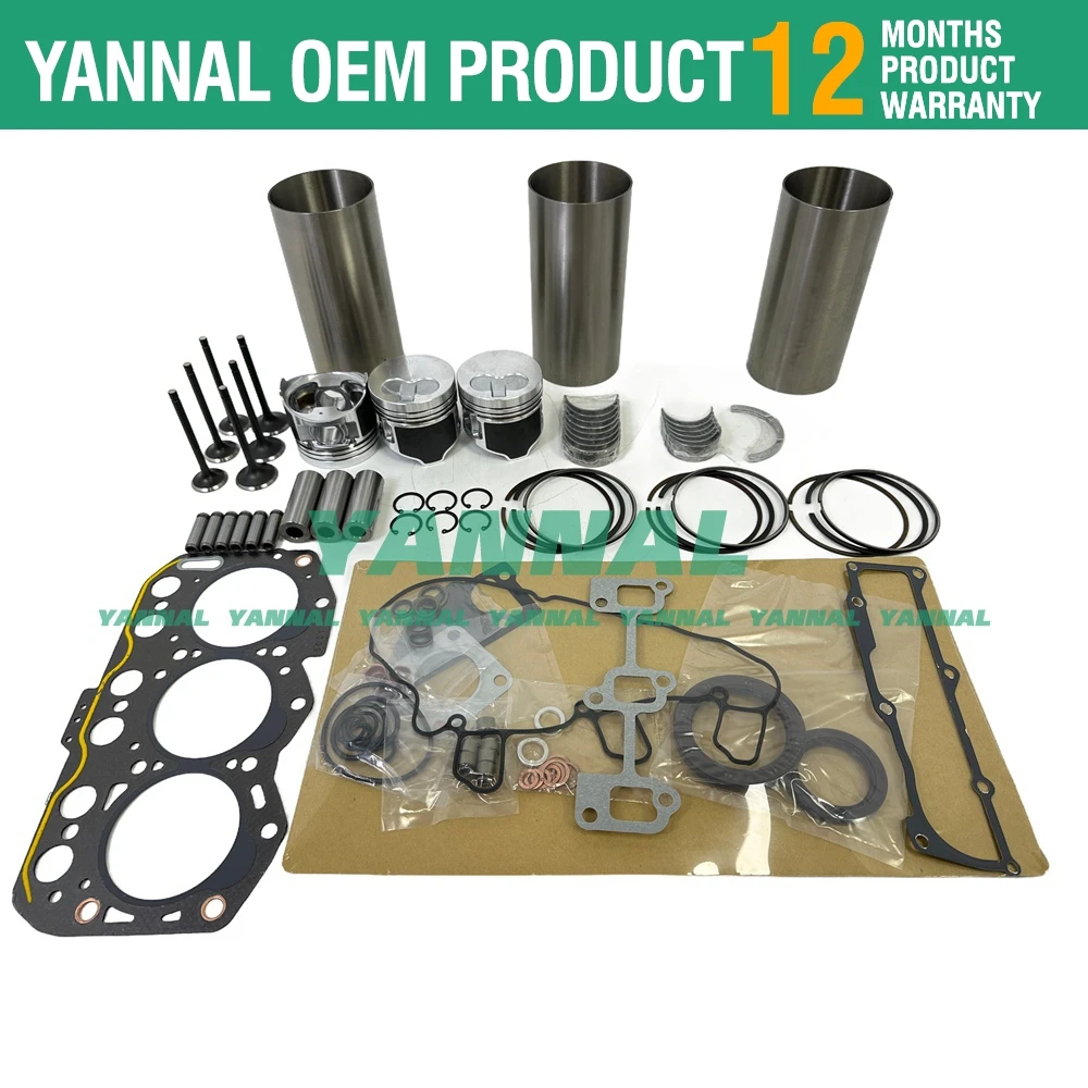 

TK376 TK3.76 Overhaul Rebuild Kit For Thermo King Engine Piston Ring Bearing Set