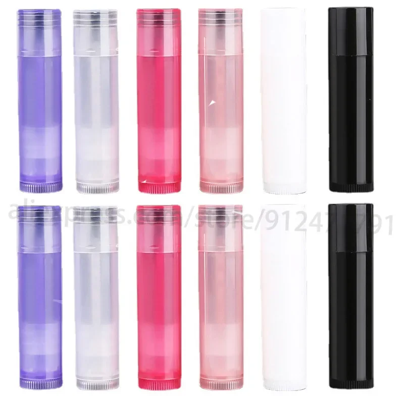 

100 шт. тюбик для бальзама для губ, контейнер для губной помады, тюбик для блеска для губ, пустые карманы, аксессуары для косметики, косметика для блеска, 5 мл