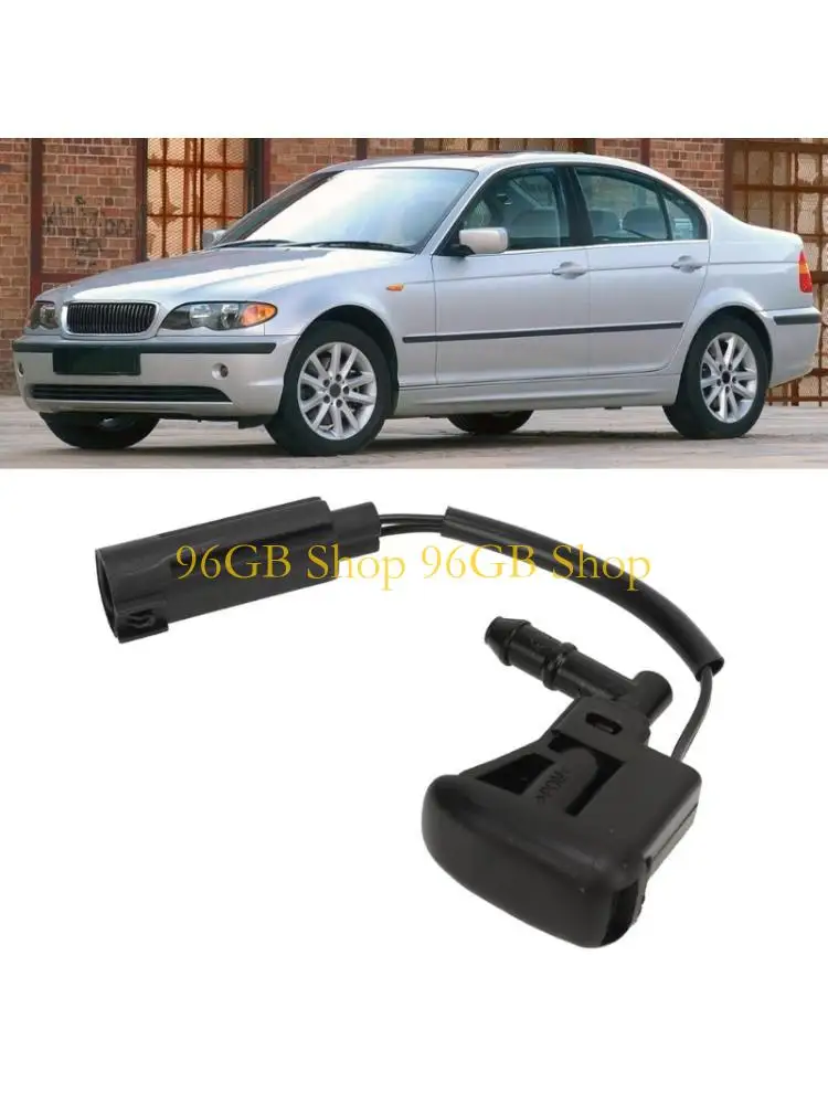 

96GB Windshield Washer Stream Nozzle Designed For 330i 325Ci E89 Superior Fluid Efficiency And Simple Mounting Process