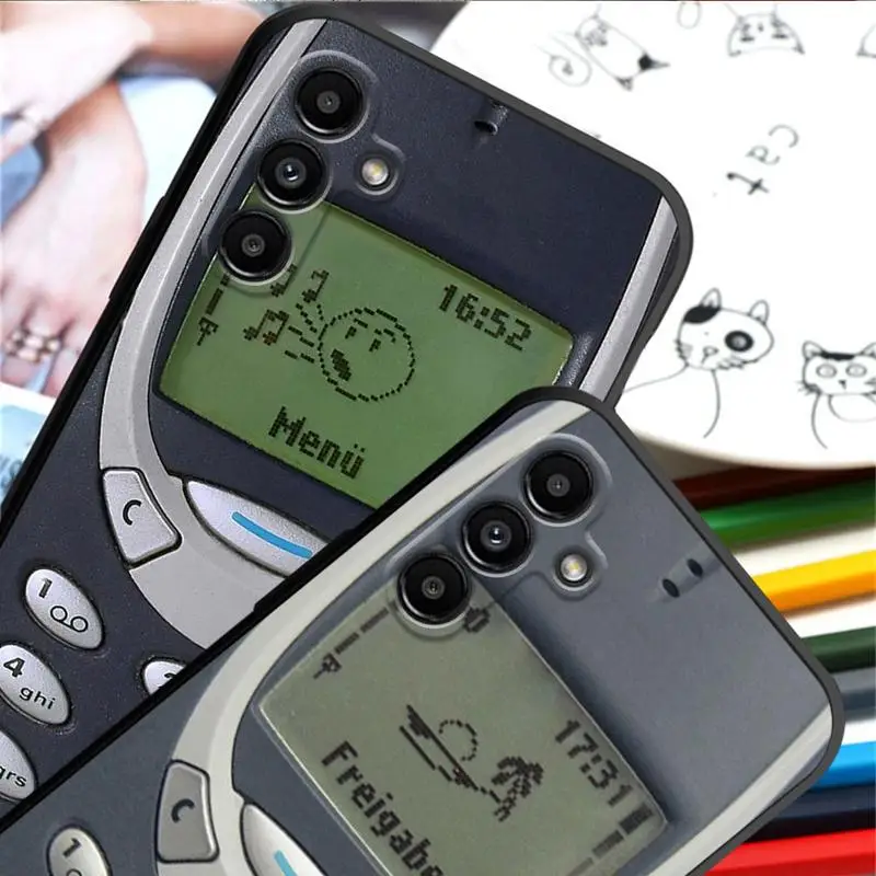 Case For Samsung Galaxy A52 A53 A12 A13 A54 A32 A51 A71 A23 A33 A21s A13 5G A22 A50 Soft Phone Case Magnetic Radio Tape Cassette - náhled 5