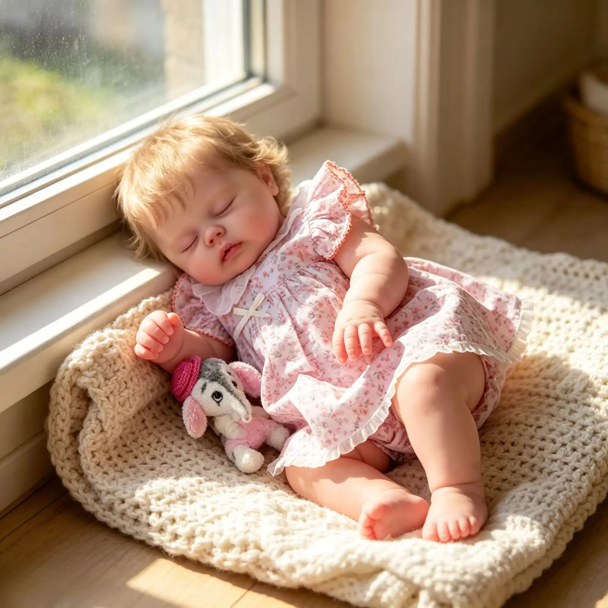 

Кукла-реборн для девочек, 60 см, реалистичная, с мягкой 3D-кожей и вшитыми волосами, коллекционная, в стиле новорожденной принцессы