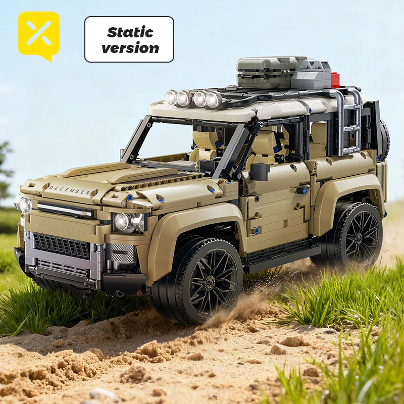 

TOYLINX внедорожник автомобиль строительные блоки масштаб 1:8 технический пикап модель автомобиля сборка кирпичей энтузиасты подарок для детей
