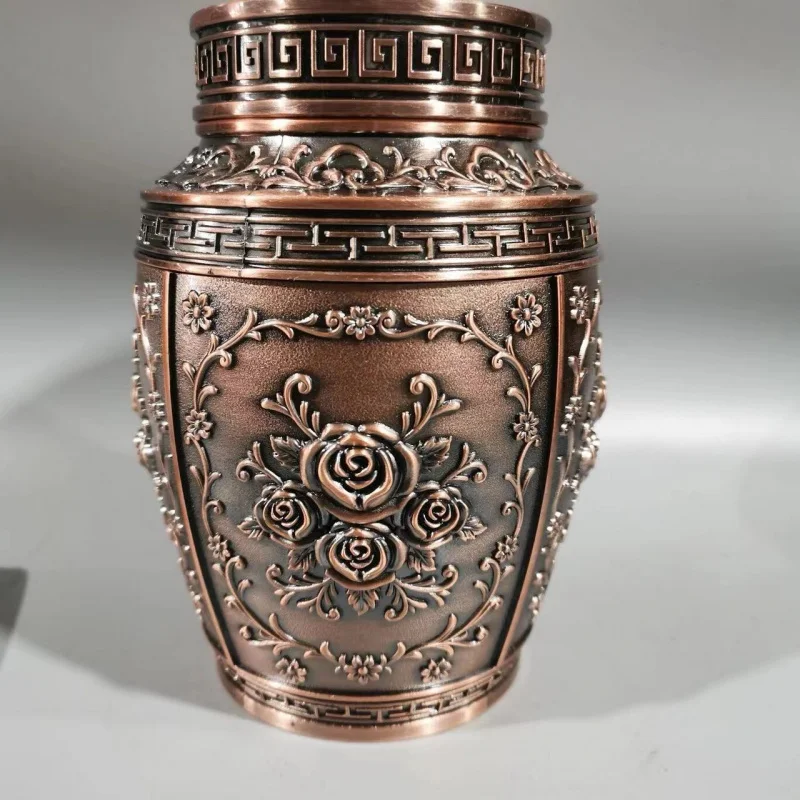 antico-antico-imitazione-addensata-contenitore-per-te-rosa-ottone-nostalgico-soggiorno-campagna-domestica-raccolta-di-oggetti-antichi
