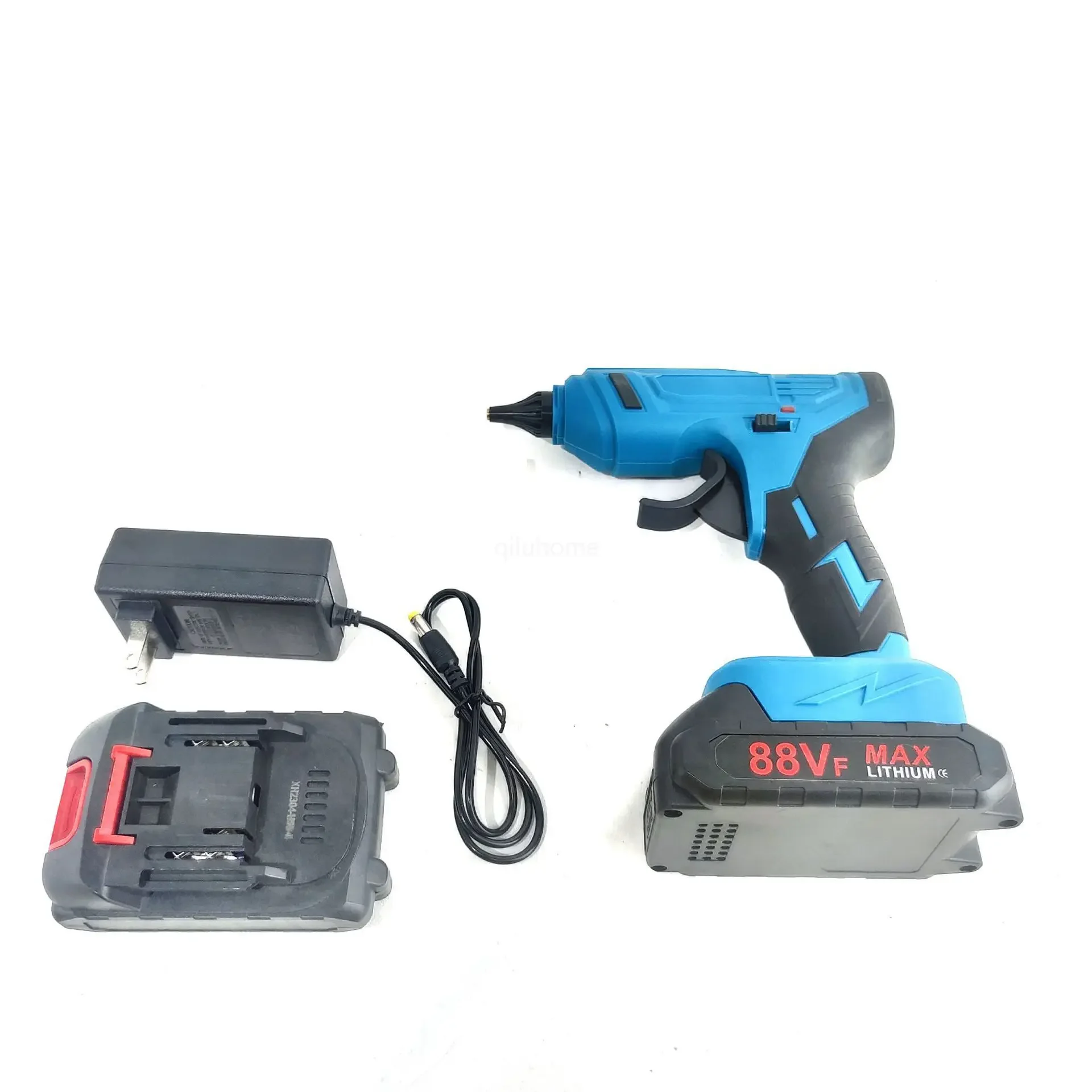 Lithium Electric Hot Melt Glue Gun Rechargeable Automatic Suit Large Lithium Electric Wireless