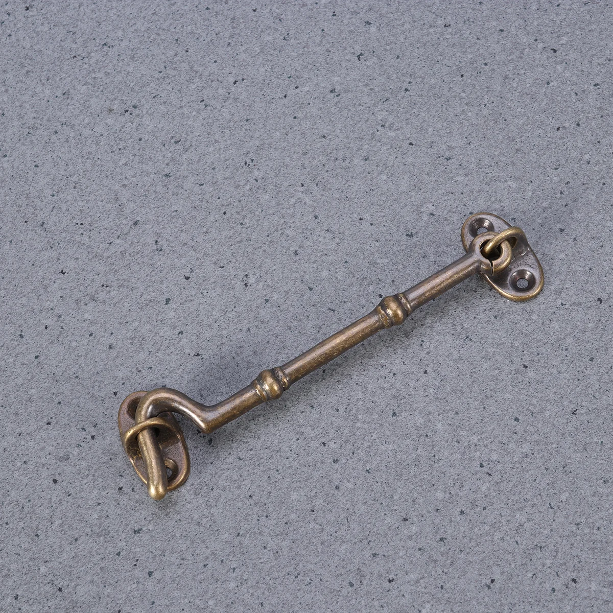

12Cm Vintage Brass Cabin Hook Solid Polished For Doors Gates Cabinets Garages Barns Shed Window Fixtures Hardware Fittings