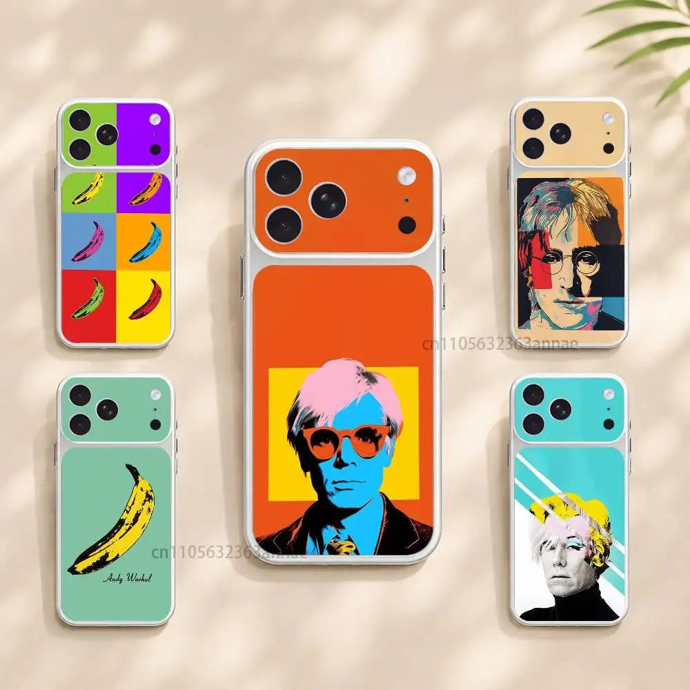 

A-Andy W-Warhol Art Banana Protective Sticker for iPhone 17 Pro 17 ProMax Full Body Back Cover Decal Skin