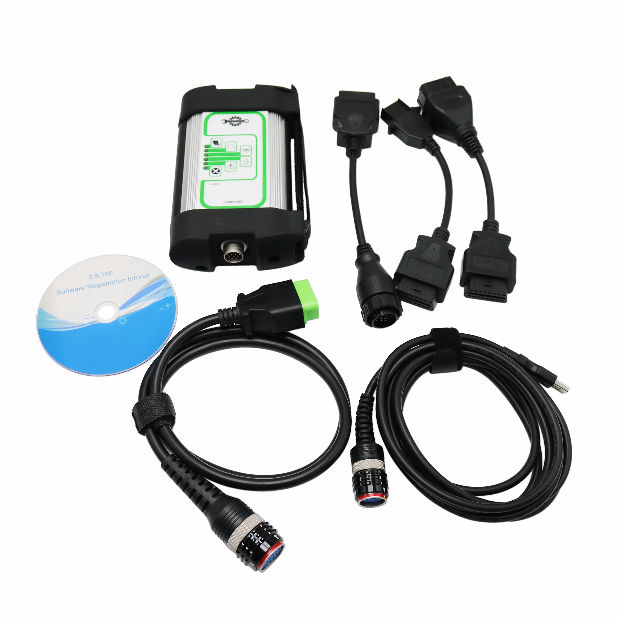 For Vocom1 Diagnostic Scanner Tools Kit 88890300 Vocom Interface VOCOM1 Cable ​For Volvo Truck Excavator Buses Yac