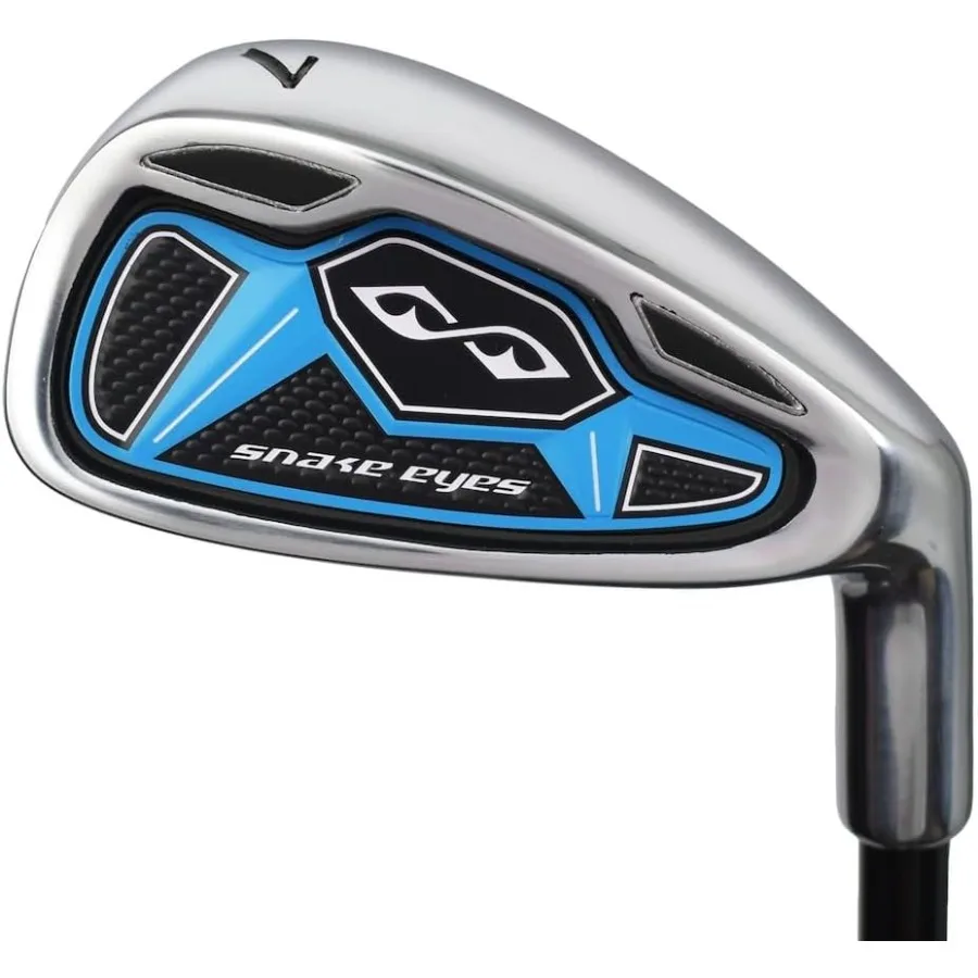 Linkshandige golfset voor junior jongens van 68 jaar, inclusief 6-delig, perfect voor beginnende oefeningen en buitenspelen tijdens het autorijden