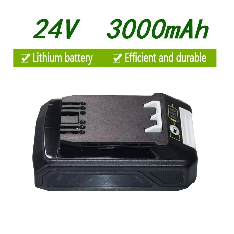 24V 3.0Ah Li‑ion Rechargeable Battery For Greenworks 24V Power Tools 29842 29852 29322 20362 MO24B410 MO48L4211