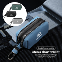 Car Wallet Credit Card ID Holder Coin Portable Zipper Purse For Lexus UX250h RX450h CT200h RX400h NX300h RX350 RX300 GX470