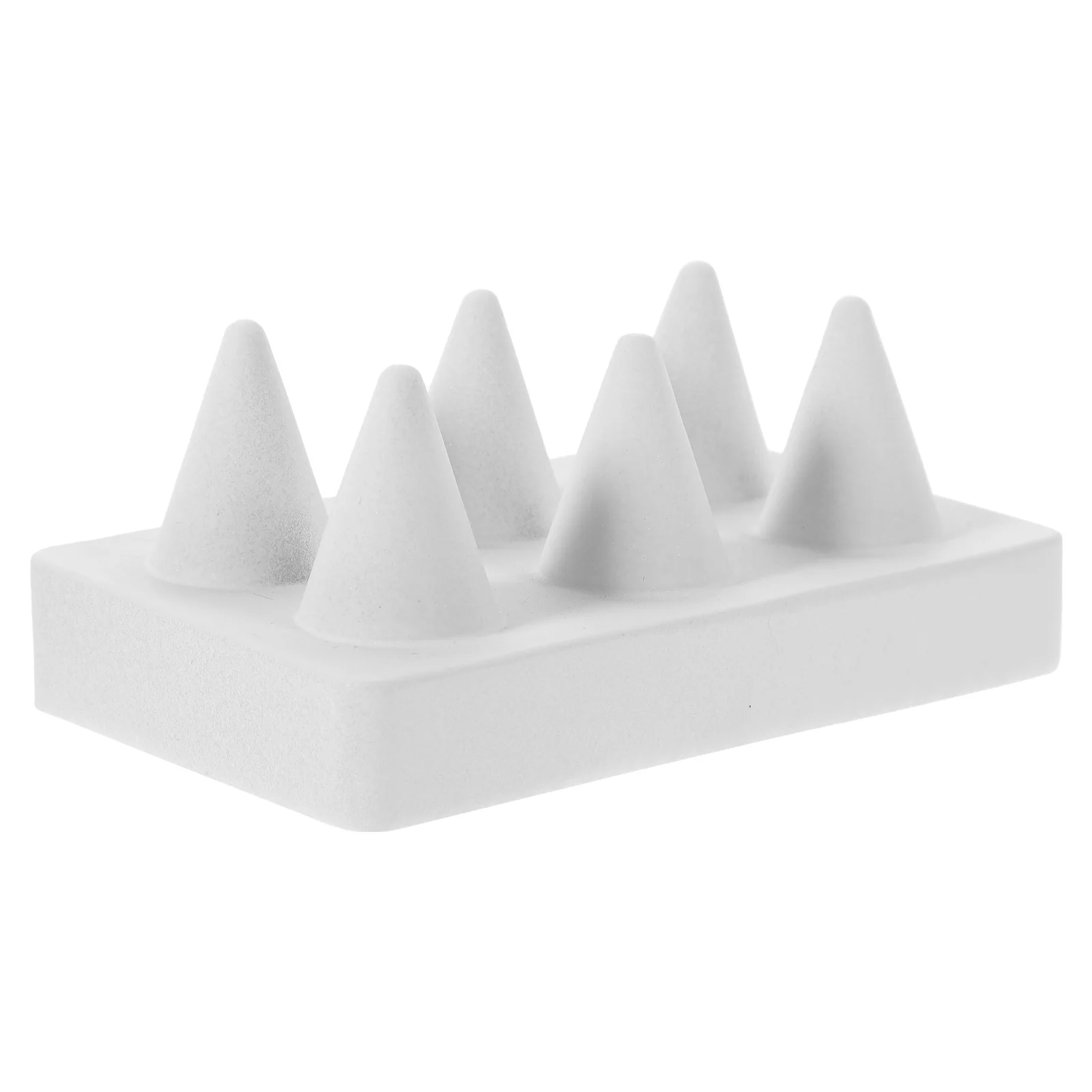 

Finger Ring Holder Holders for Display Desktop Stand Jewelry Cone Storage Rack Tray