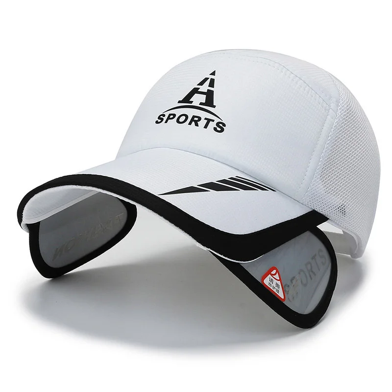 Chapeaux pare-soleil de golf pour femmes, casquette de golf à bord rétractable réglable, chapeaux de tennis de plage, chapeau de sport en plein air