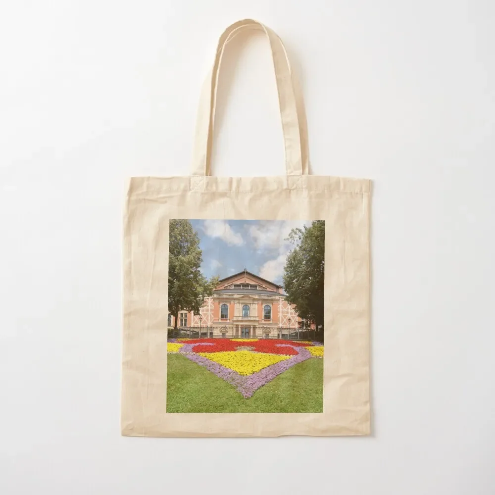 

Richard-Wagner-Festspielhaus on the Green Hill, Bayreuth, Franconia, Upper Franconia, Bavaria, Germany, Europe Tote Bag