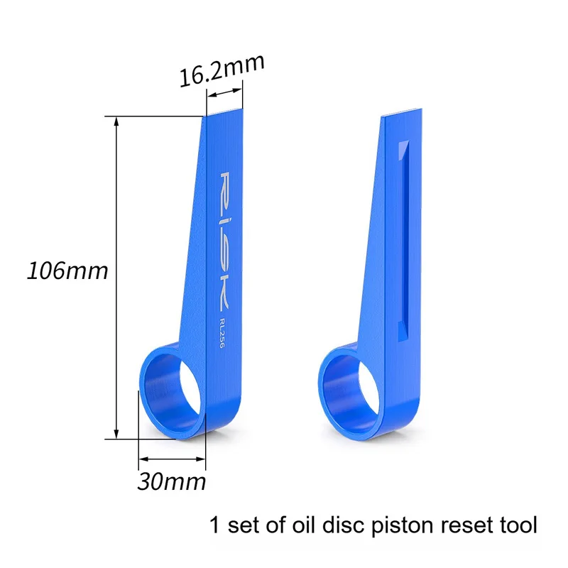 RISK 2PCS Bicycle Hydraulic Disc Brake Piston Press Tools for Resetion MTB Road Bike Caliper Reset Maintenance Repair Tools image 3
