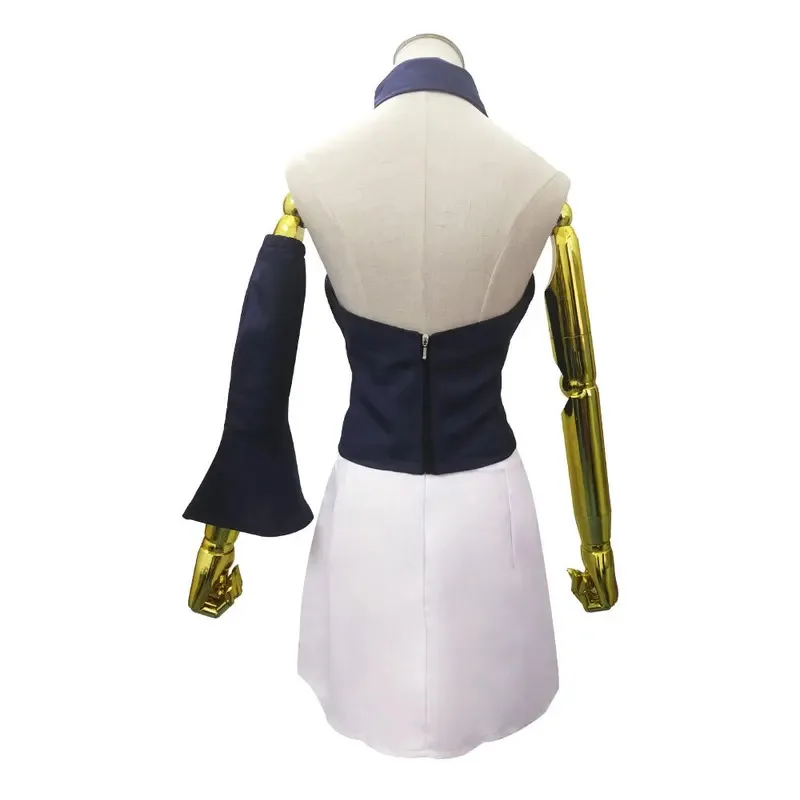 Anime I Sette Peccati Capitali Elizabeth Liones Cosplay Ragazze Estive Gonna Bianca sexy Uniformi Vestito da Festa di Halloween Womenx;2'a,6.h