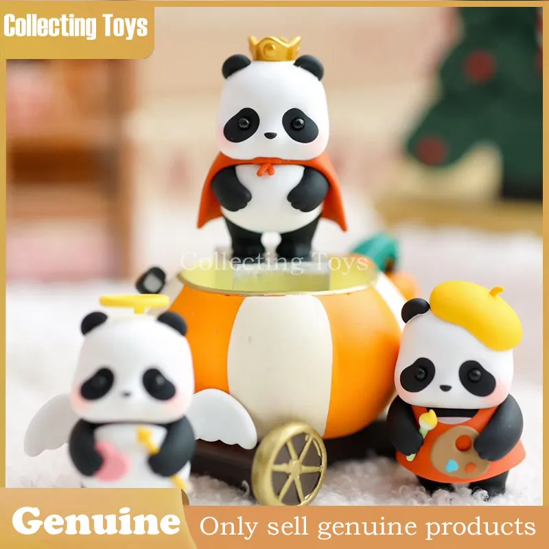 

Genuine Panda Roll Minime Blind Bag Series Cute Blind Box Mini Figurine Keychain Pendant Birthday Gift For Girls Mystery Box Toy