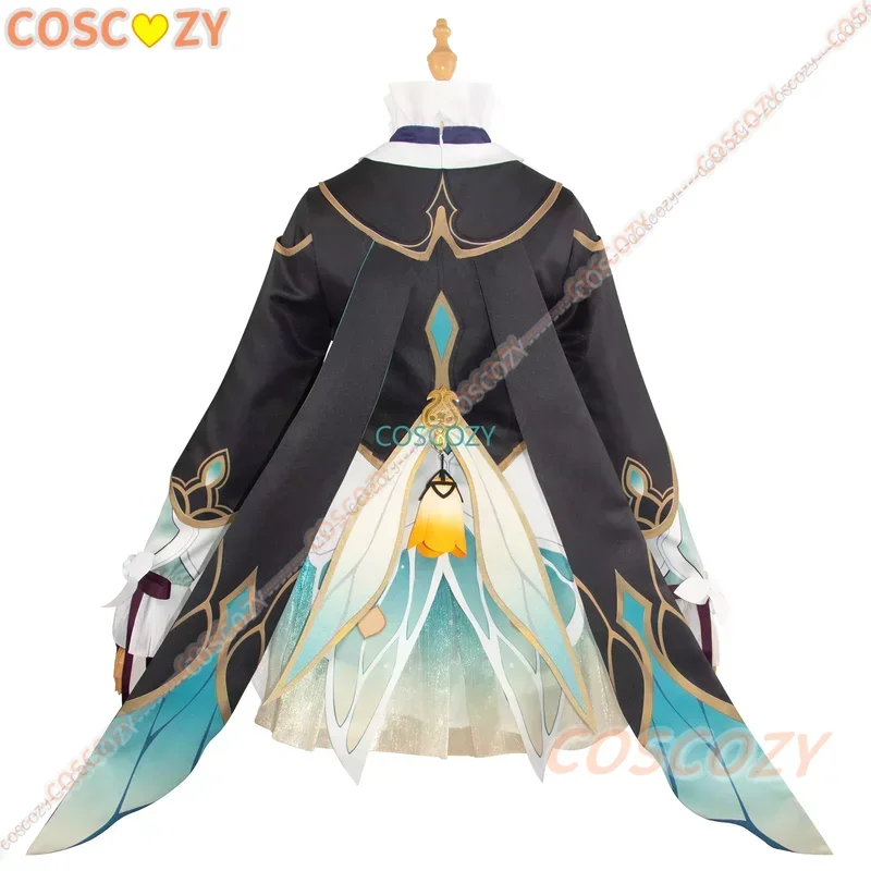 Juego de Cosplay de luciérnaga Honkai: Star Rail Firefly, disfraz de Cosplay, vestido, peluca, conjunto completo, juego de rol para mujer, traje de fiesta de Carnaval para niñas