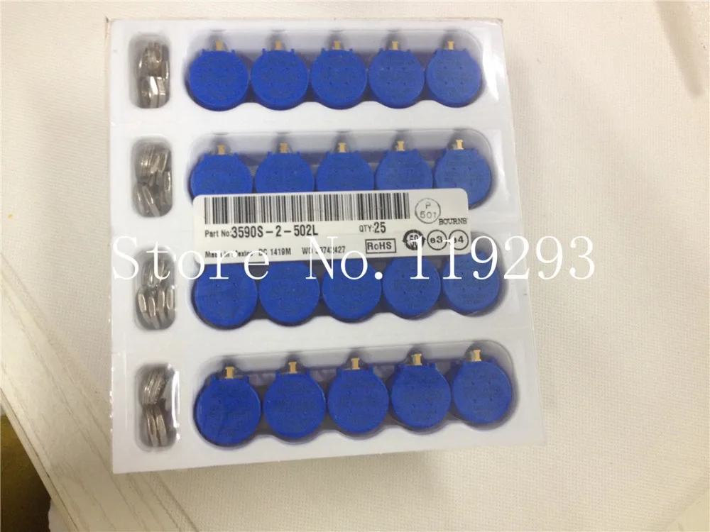 [BELLA]Multi-turn potentiometer Mexico original BOURNS 3590S-2 100R 200R 500R 1K 2K 5K 10K 20K 50K 100K --10pcs