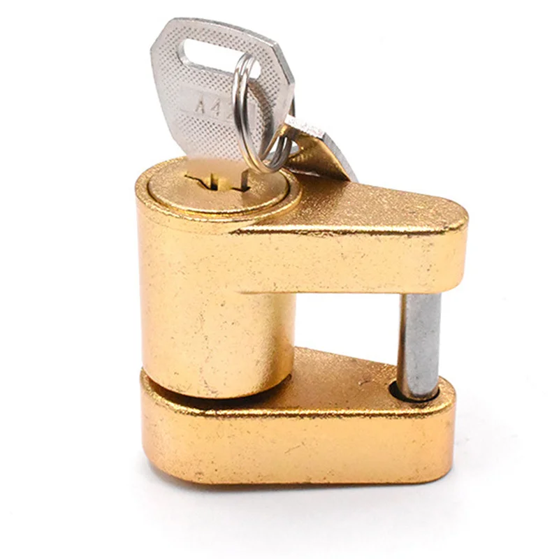 Anti-theft Trailer Hitch Lock Trailers Coupler Padlock Hook Connector Tongue Locks Hitch Security Protector Zinc Alloy
