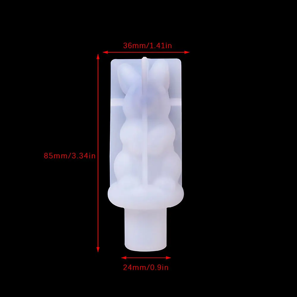 5pcs Animal Shape Silicone Wine Stopper Molds Set