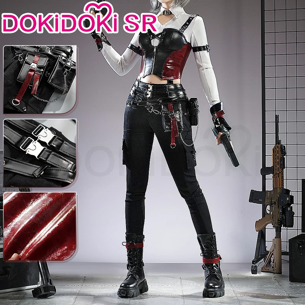 IN STOCK Heroine Cosplay Costume Game Love and Deepspace DokiDoki-SR Hunter Female Uniform Wig Xavier Zayne Rafayel Cosplay