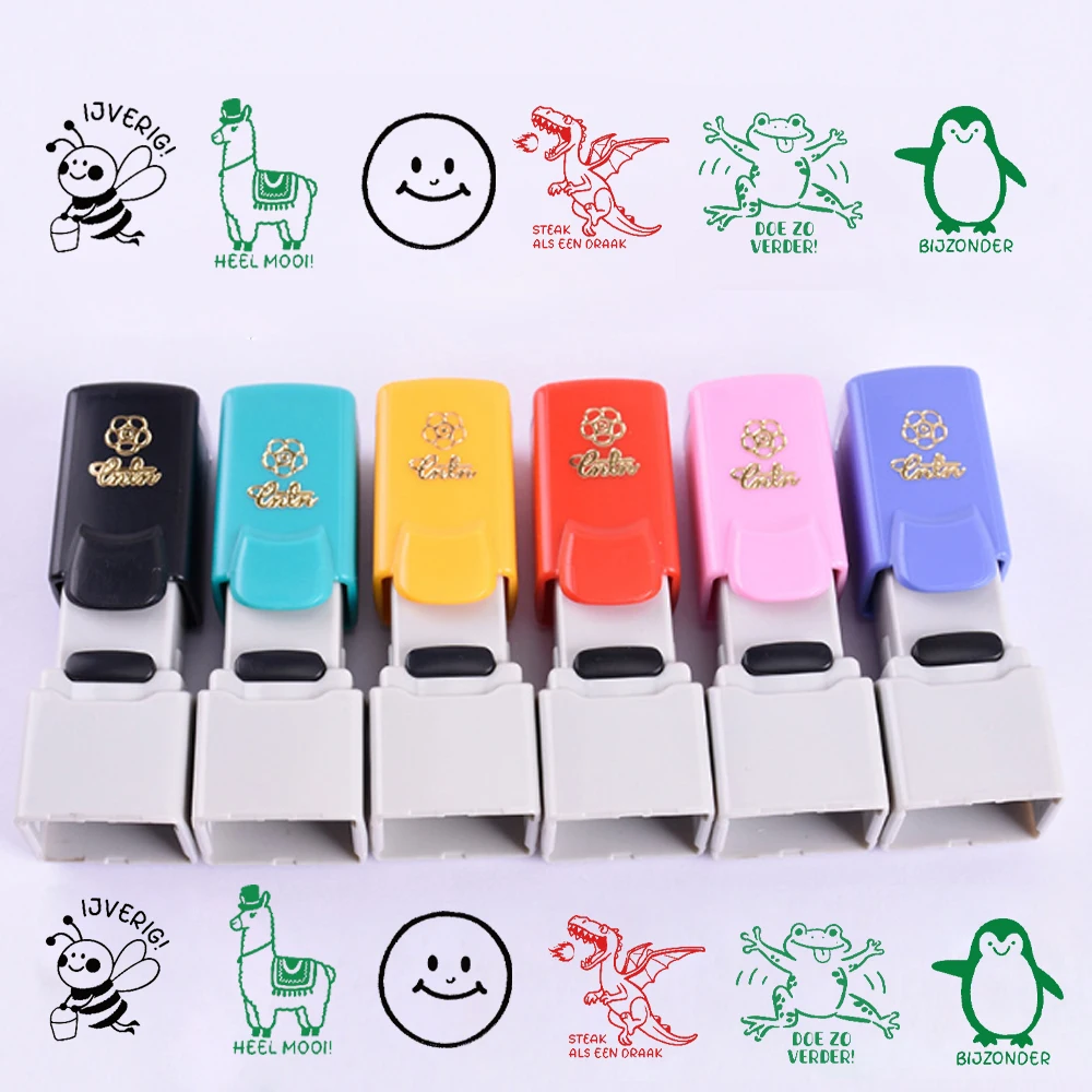 ختم المعلم، مدح تشجيع الأطفال، ختم تحفيز مكافأة تقييم المعلم، كارتون ملون، ختم عمل الطلاب #2