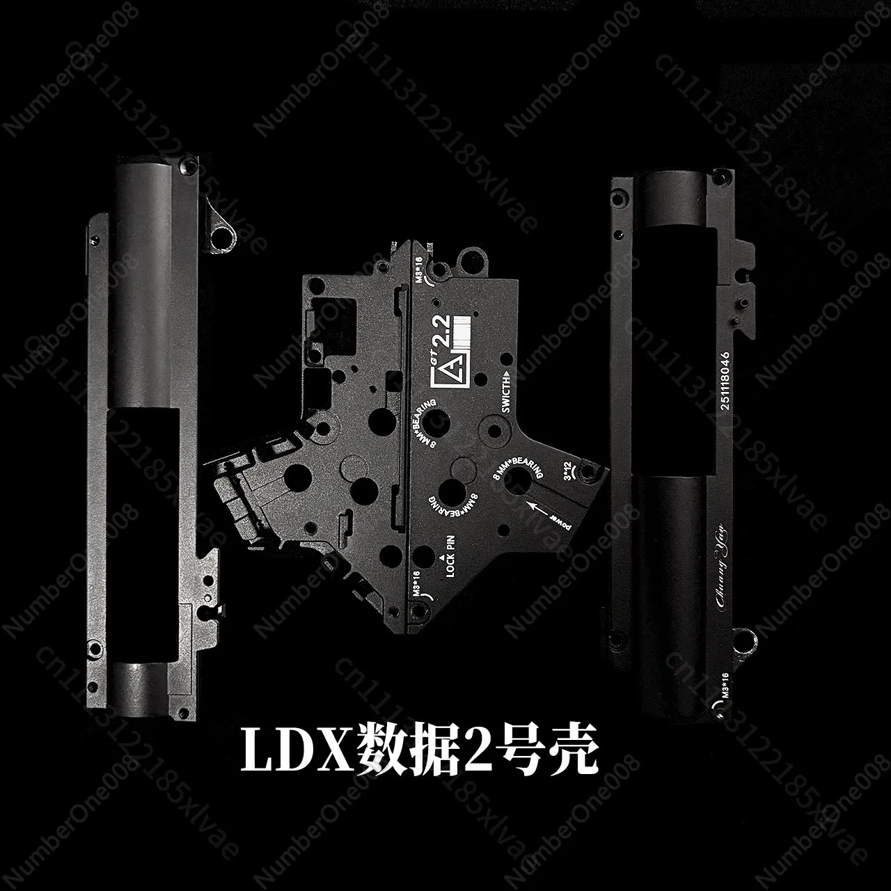 GT3.5 CNC Machined 7075 Aviation Aluminum Ornament Industrial Style Desktop Collectible Decor