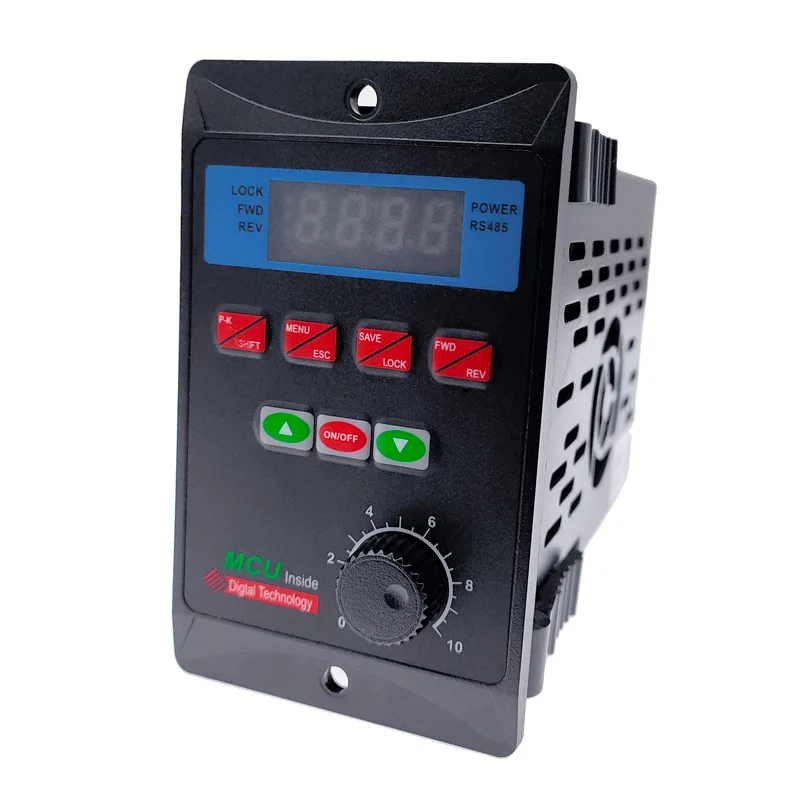 750W Frequency Converter Add RS485 Three-Phase Motor Driver MCU T13-400W-12-H Single Phase Input 0.75KW Inverter