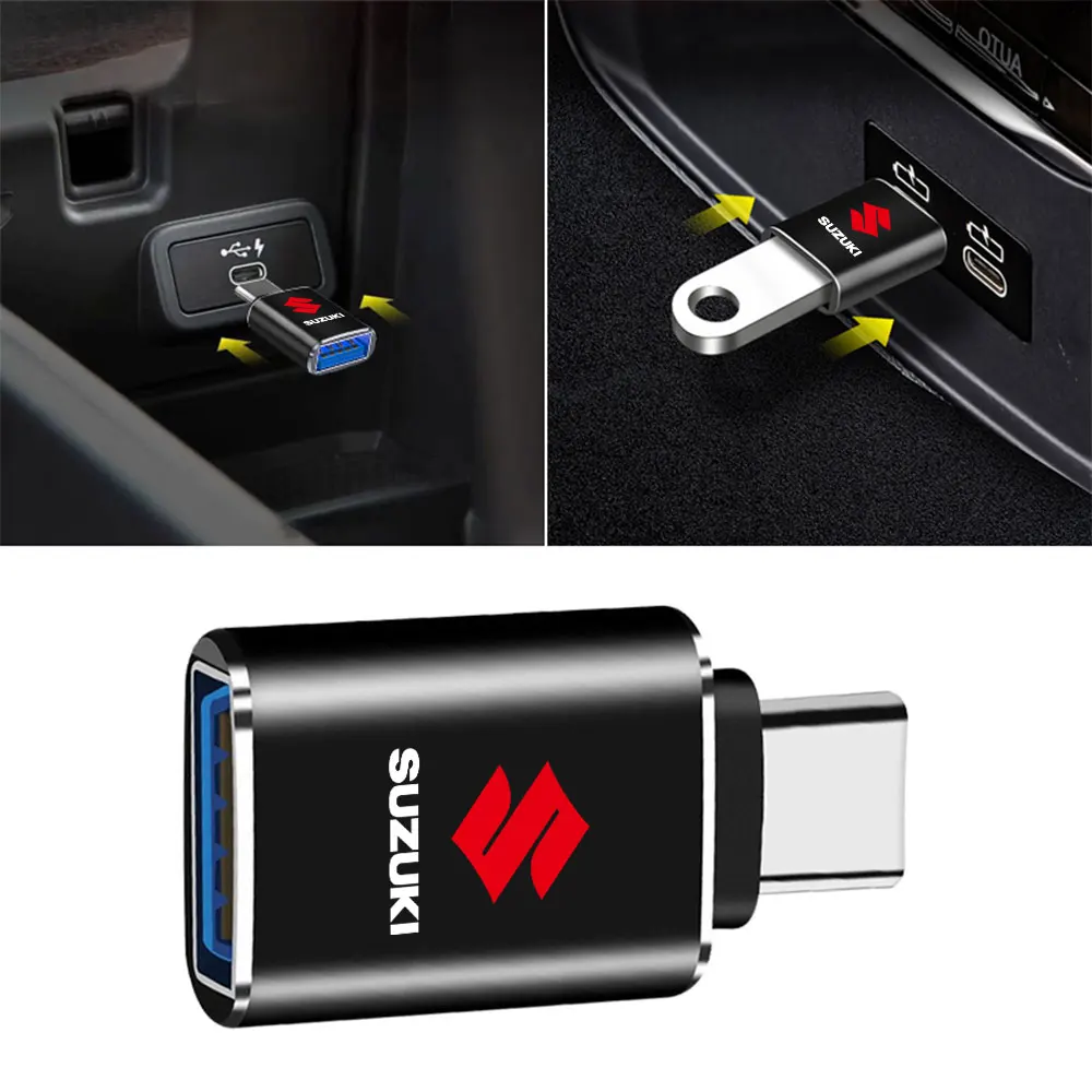 

Конвертер типа C в USB-порт, автомобильный зарядный кабель, адаптер, аксессуары