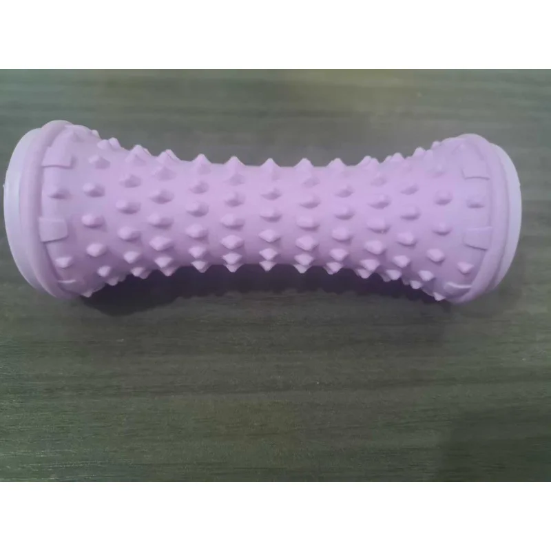 Erdnussförmiger Massageball, Übungs- und Entspannungshilfe für die Halswirbelsäule und Fußmeridiane/Faszien, Fitness- und Yoga-Zubehör.
