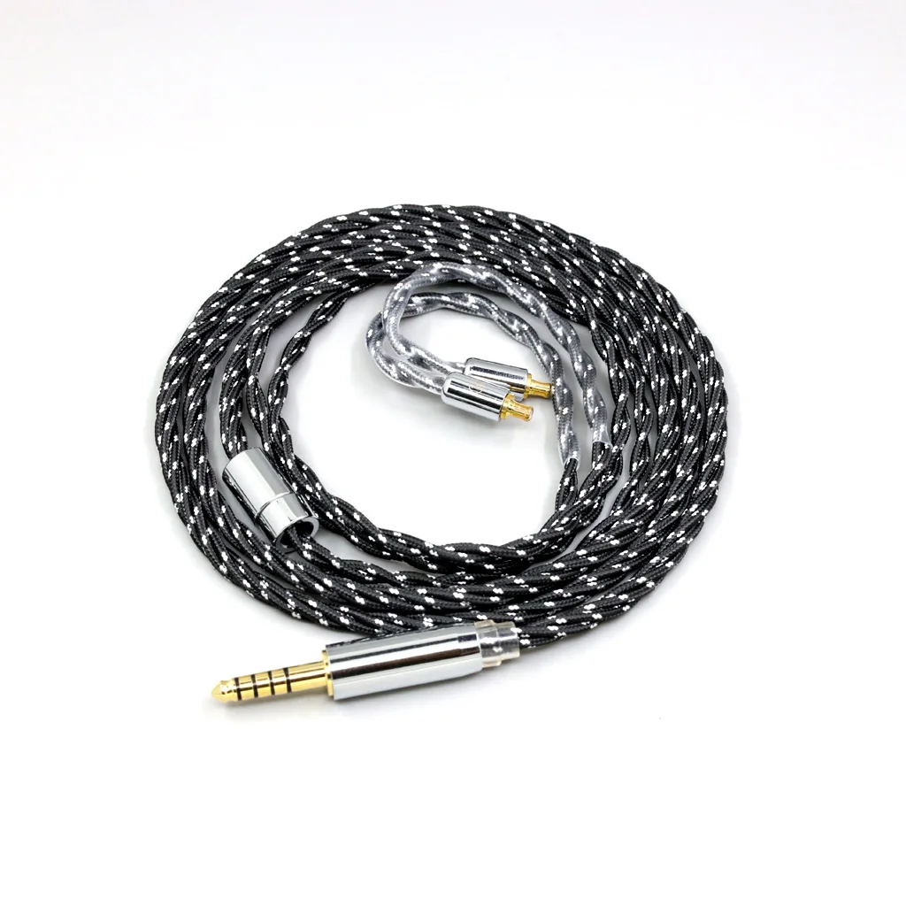 

Twisting Nylon OFC 4 Core Earphone Cable For Audio Technica ATH-CKR90 ATH-CKR100 CKS1100 ATH-CKR100iS CKS1100IS 8751