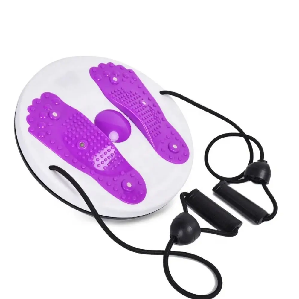 Plastic Waist Twisting Disc Magnetic Portable Foot Massage Plate Abdomen 27.5cm Core Exercise Turntable Balance Training