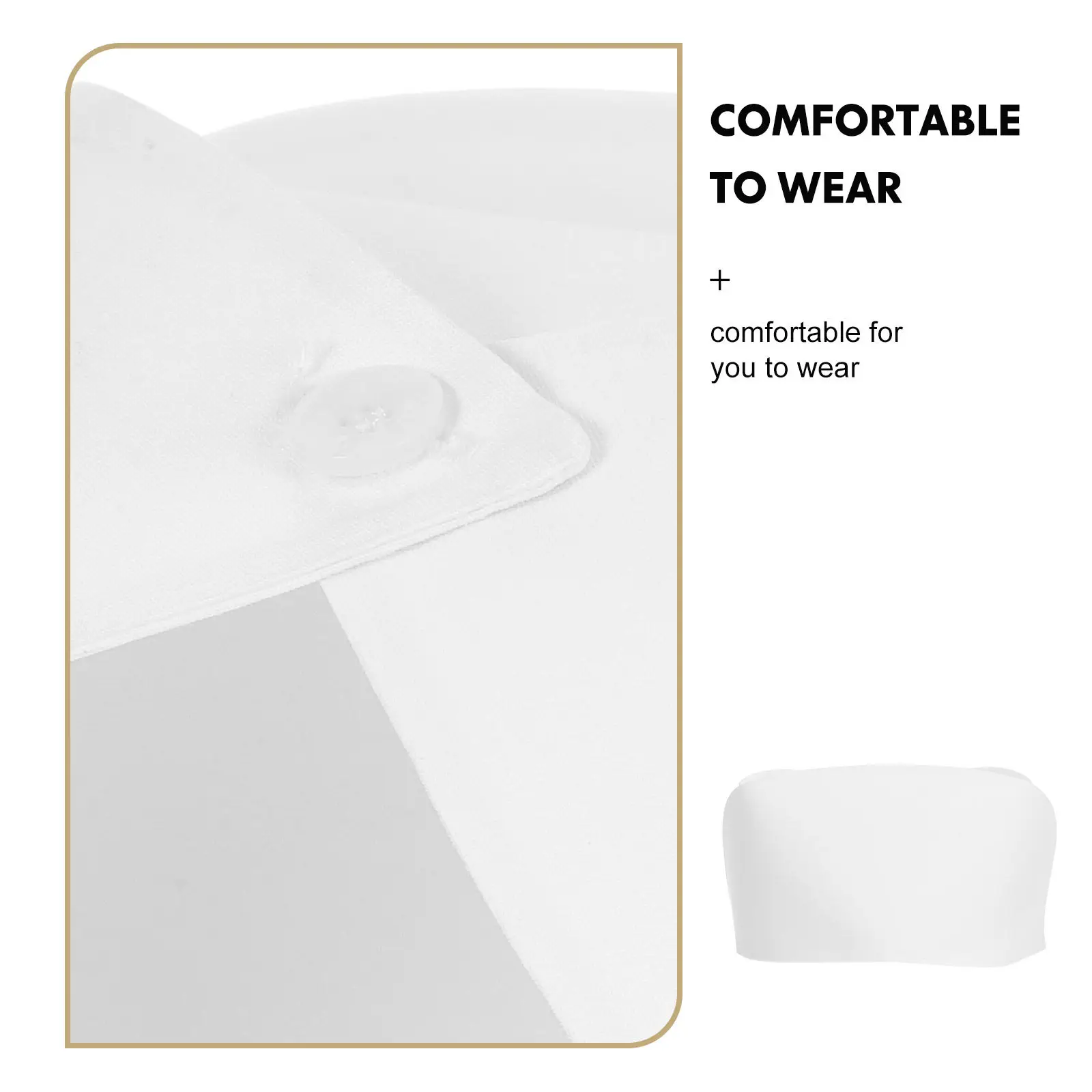 Thin White Nurse Cap Comfortable Breathable Sweat Absorbent Fabric Nurse Headband Nursing Costume Party Supplies