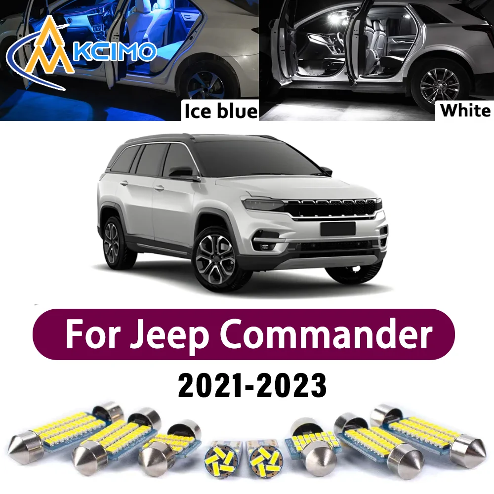 

High-Quality Light Bulb For Jeep Commander 2021-2023 Premium Easy Install Bright LED Interior Dome Map Trunk Bright Lights