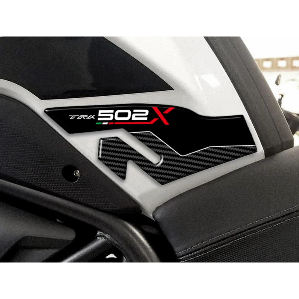 For Benelli TRK 502X TRK502 2017 2018 2019 2020 2021 2022 2023 2024 Motorcycle 3D Gel Fuel Tank Sticker Paint Protection Decals