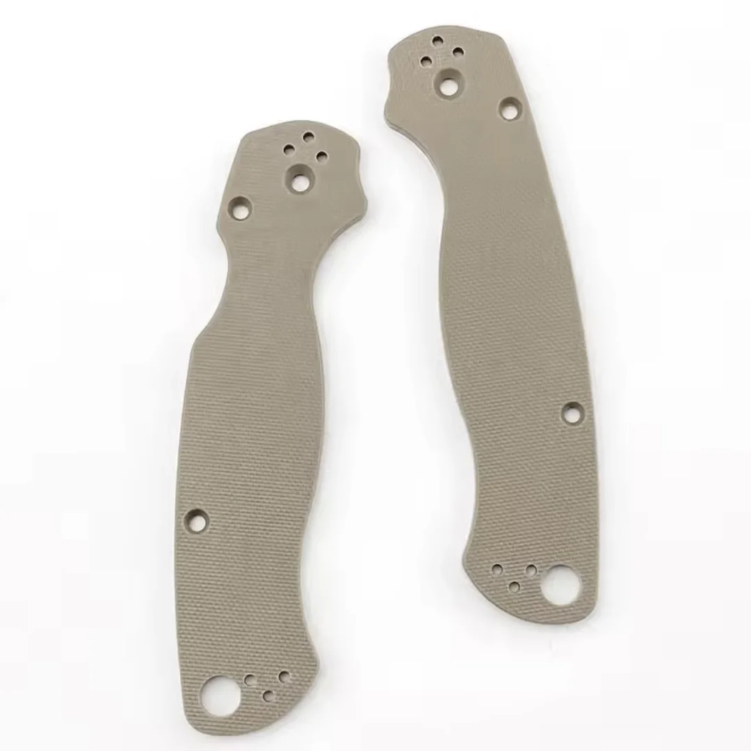 1pair Para 2 / PM2 Custom G10 Handle Scales - Replacement Camouflage style Grip - DIY Upgrade Kit for C81 Knife