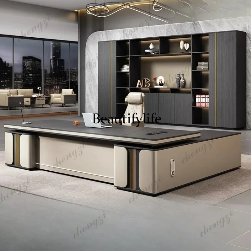 M178  Asthetic Luxury Executive Desk Cheap Drawers Modern Luxury Executive Desk Cheap Drawers Mesa De Escritorio