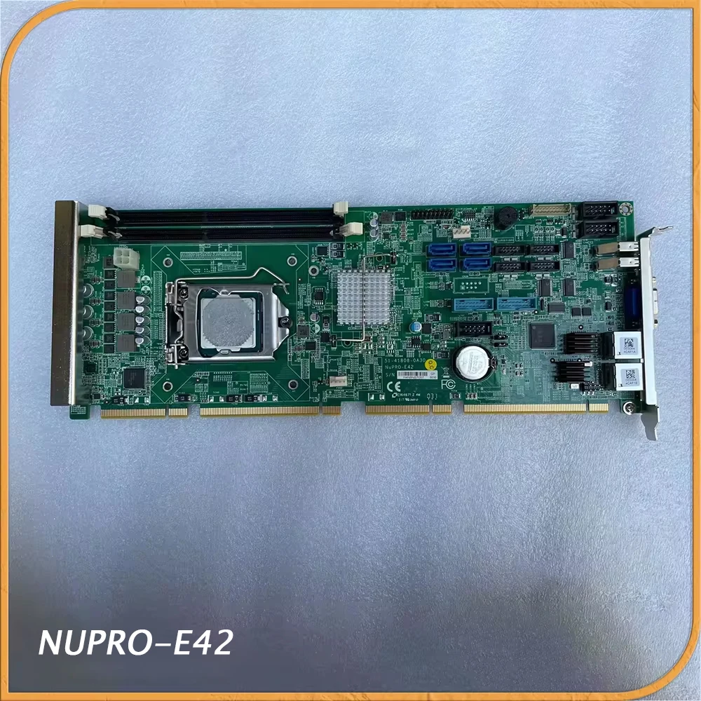 For ADLINK NUPRO-E42 Industrial Motherboard 51-41809-0A30 Long Card E42 E340