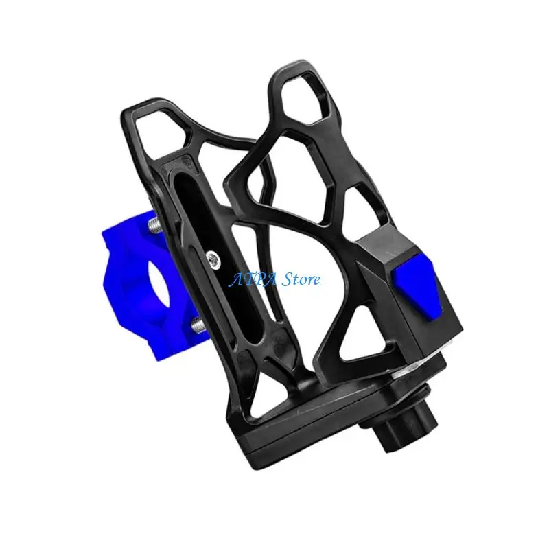 

U13C Universal Aluminum Motorcycle Bottle Mount Easy Attach Design Fits for Most Bike