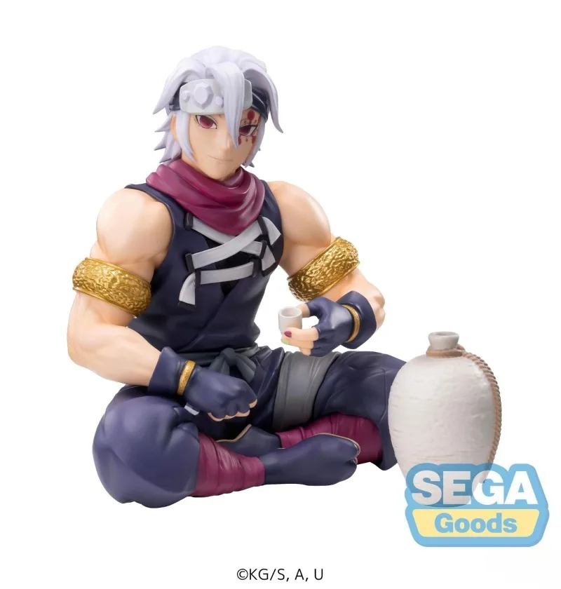 SEGA 정품 프리미엄 악마 슬레이어 애니메이션 캐릭터 Uzui Tengen Kamado Tanjirou Sabito 어린이를위한 크리스마스 선물 액션 장난감 모델