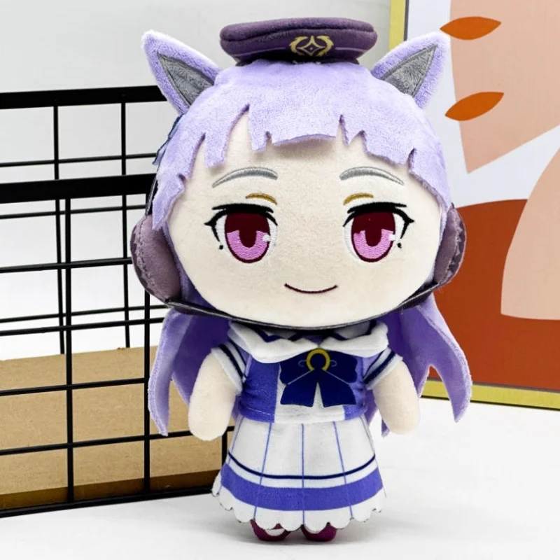 En Stock Uma Musume Racehorse Pretty Derby almohada de felpa muñeca suave muñeca periférica de animé producto de Anime regalos de cumpleaños Juguetes