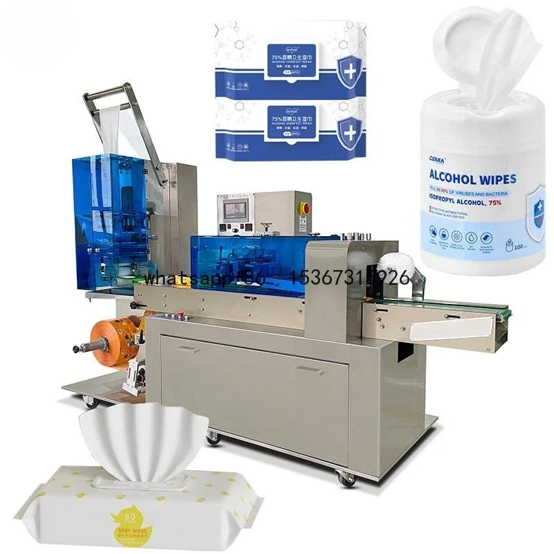 Small Automatic Baby Wet Tissue Making Packing Manufacturing Machine