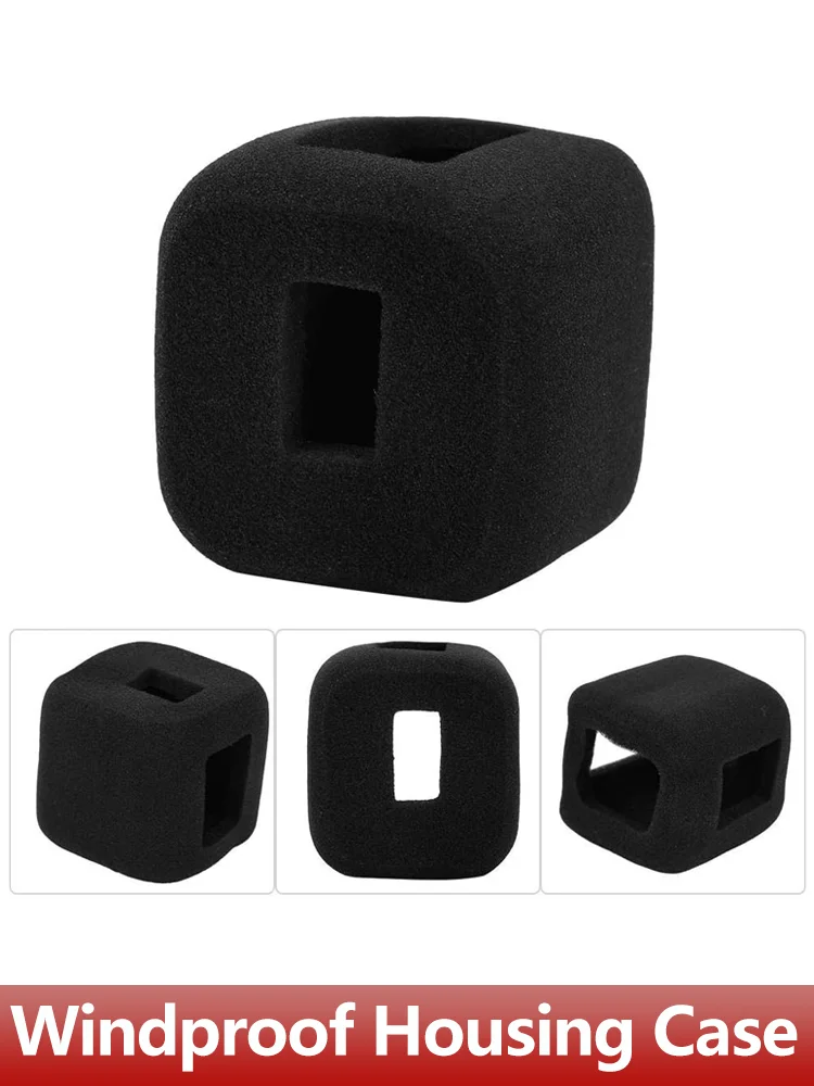 AliExpress EXSKOF Windslayer Foam Windshield for GoPro Hero 5 Session Hero 4 Session Wind Noise Reduction Sponge Cover Motorcycle Cycling Camera