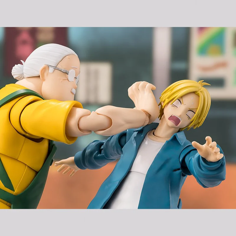 متوفر في المخزون بانداي S.H.Figuarts SHF ساكاموتو أيام شين أساكورا أطقم منمذجة أنيمي عمل مقاتلة الانتهاء نموذج هدية للأطفال