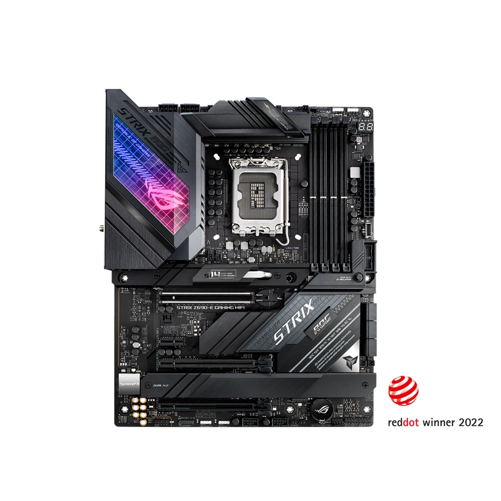 اللوحة الأم ASUS ROG STRIX STRIX Z690-E GAMING WIFI مع مقبس LGA 1700 لجيل Intel 12th يدعم DDR4 PCI-E 5.0 ATX. #3