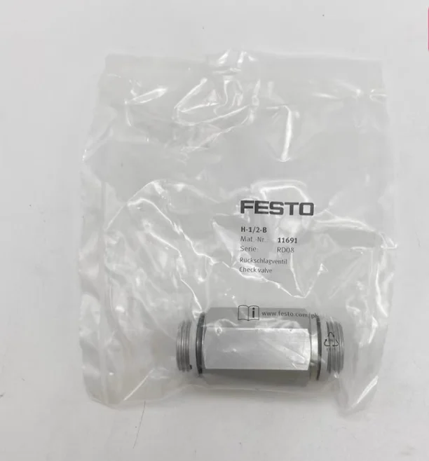 New Original FESTO Check Valve H-1/2-B 11691 H-3/4-B 11692