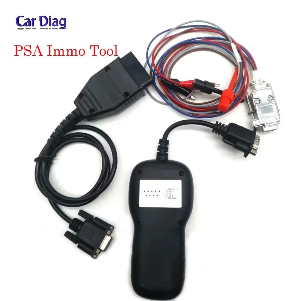 For PSA Immo Tool Professional Car Key Programming Pin Code Calculator and IMMO Emulator from 2001 to 2018 For Peu-geot Citr-oen